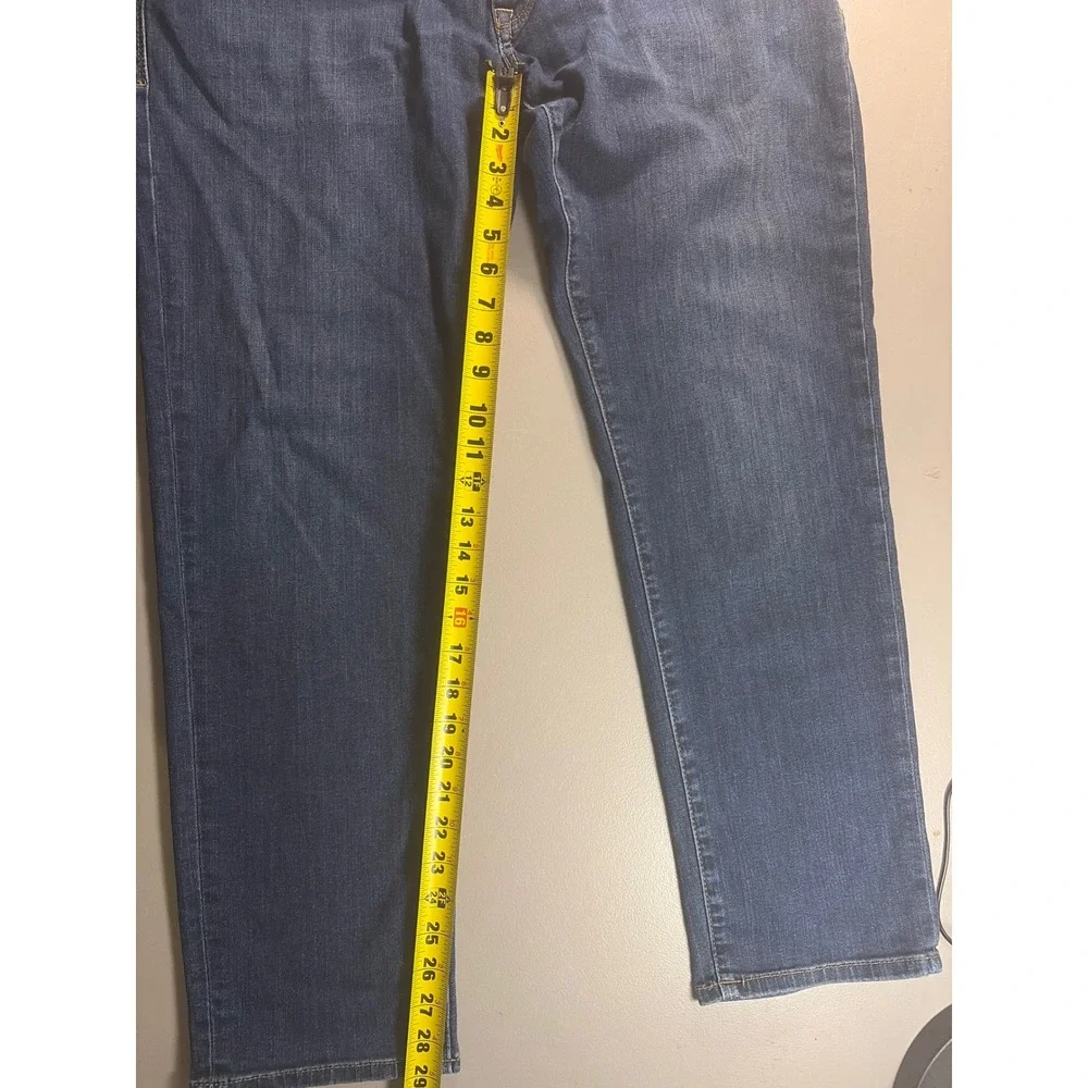 Mavi Marcus Jeans Mens 38x32 Dark Wash Blue‎ Slim Straight Leg Stretch Denim